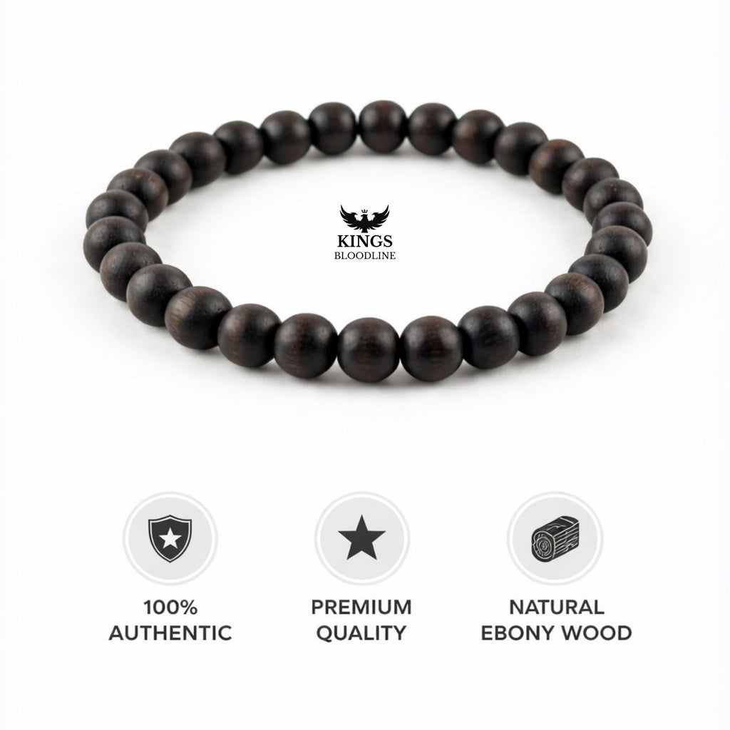 Karungali Bracelet – Black Ebony Wood | Lab Tested