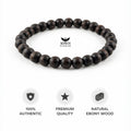 Karungali Bracelet – Black Ebony Wood | Lab Tested