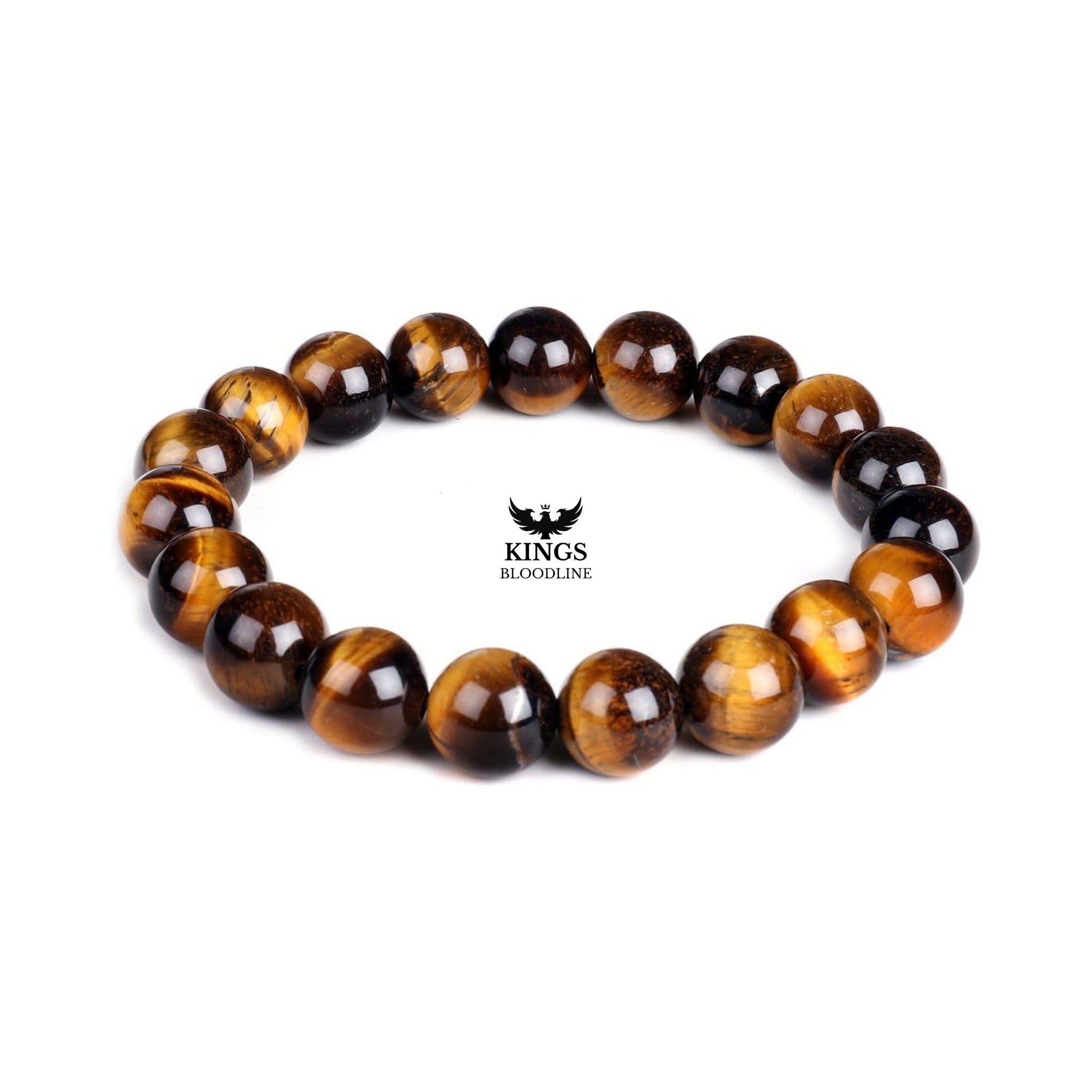 Tiger Eye Bracelet for Men | Natural Stone Beaded Bracelet