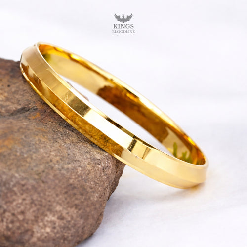 18k Gold Plated Kada white background
