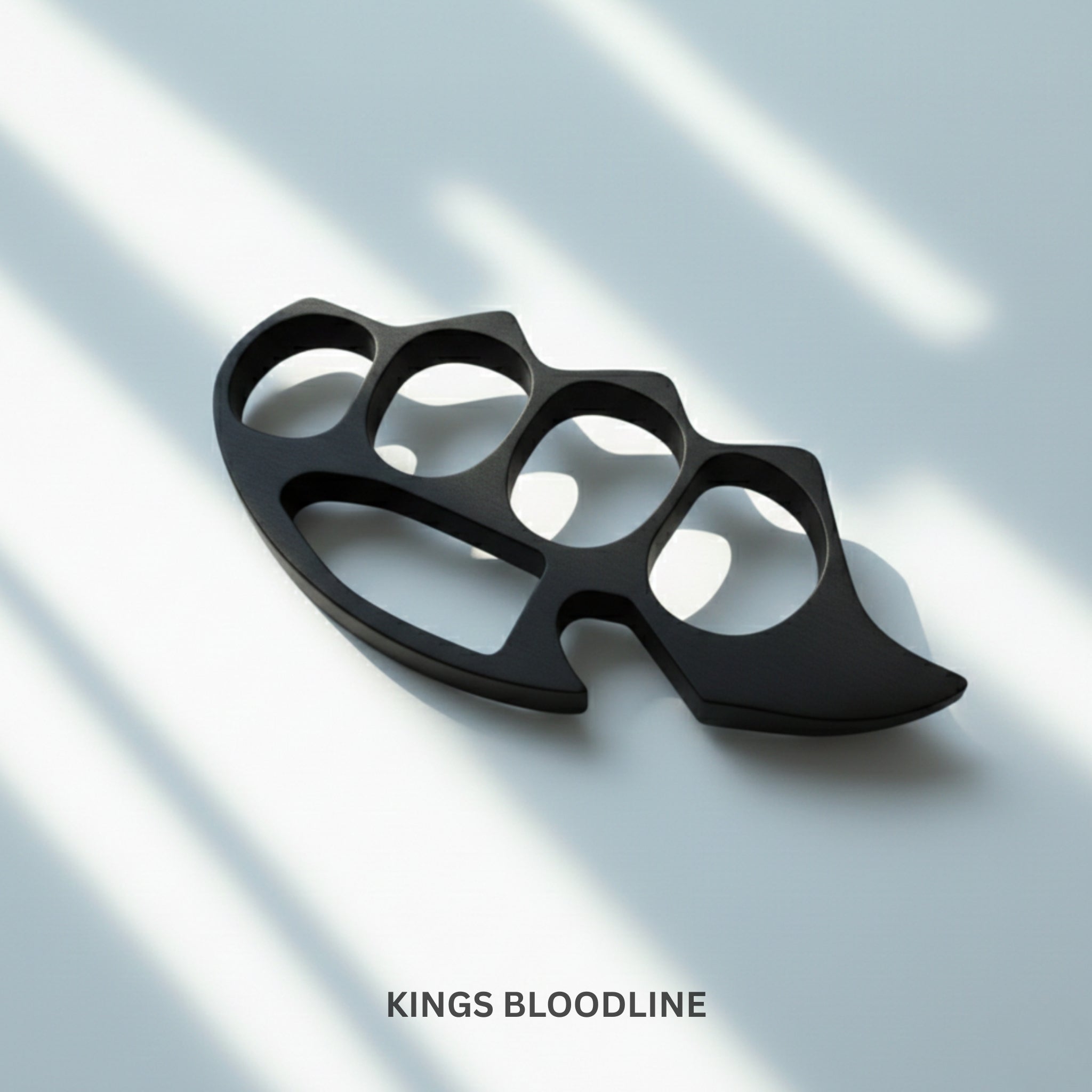 Black metal knuckle front