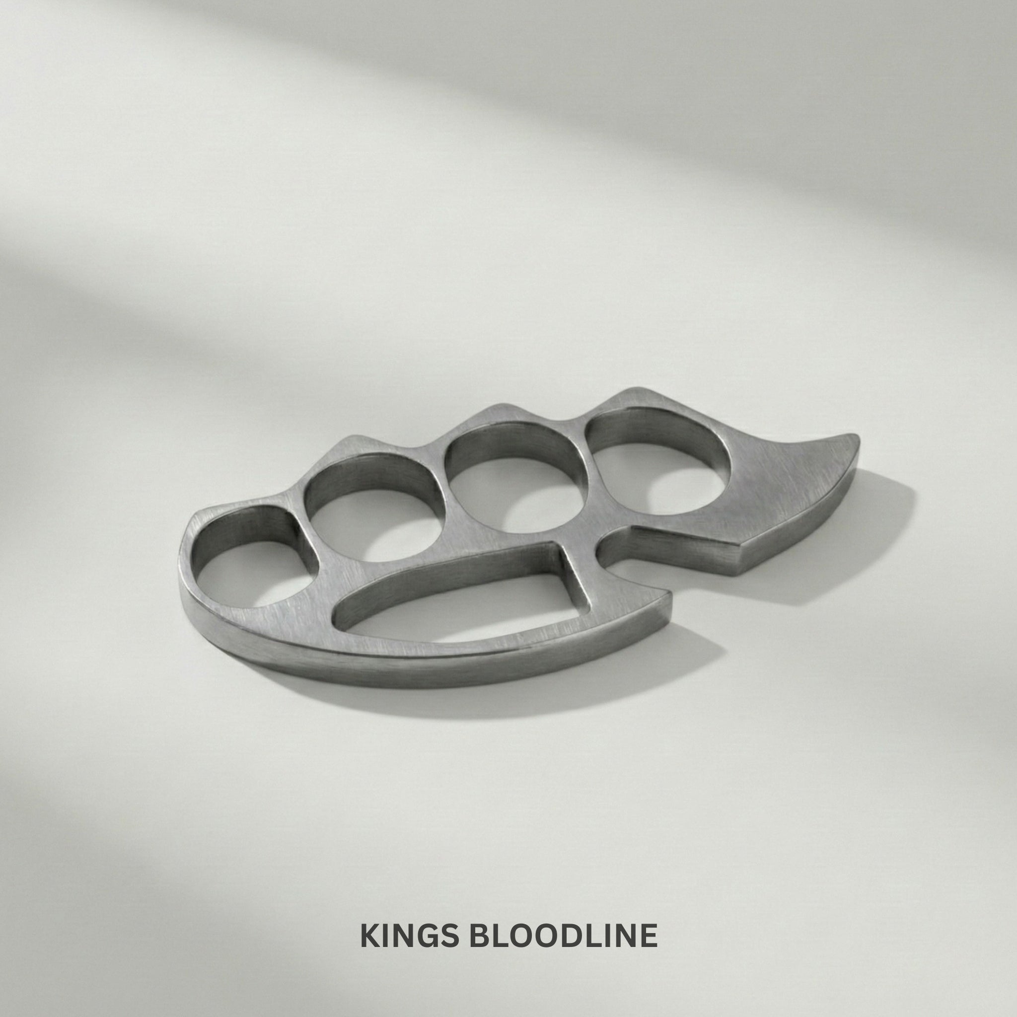 Iron metal gangster knuckle front view