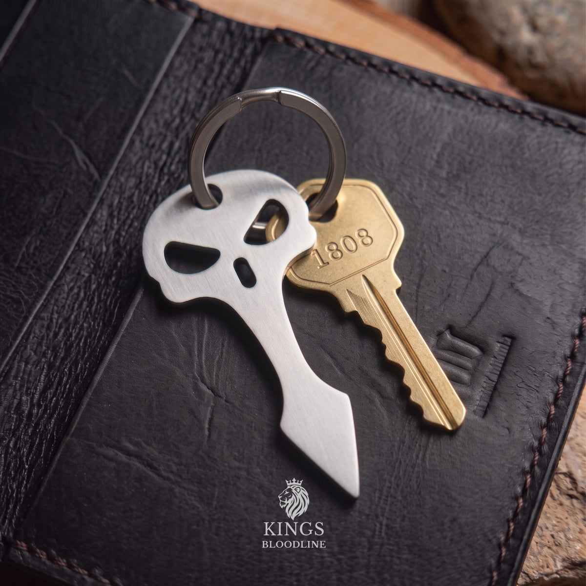 Rallus Skull key chain