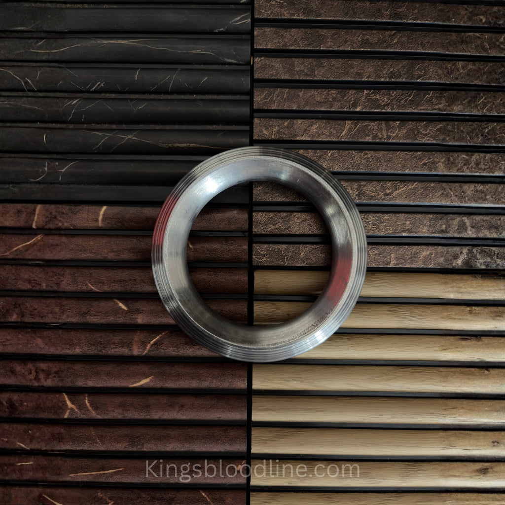 Sarbhloh  Heavy Stripe kada view from above