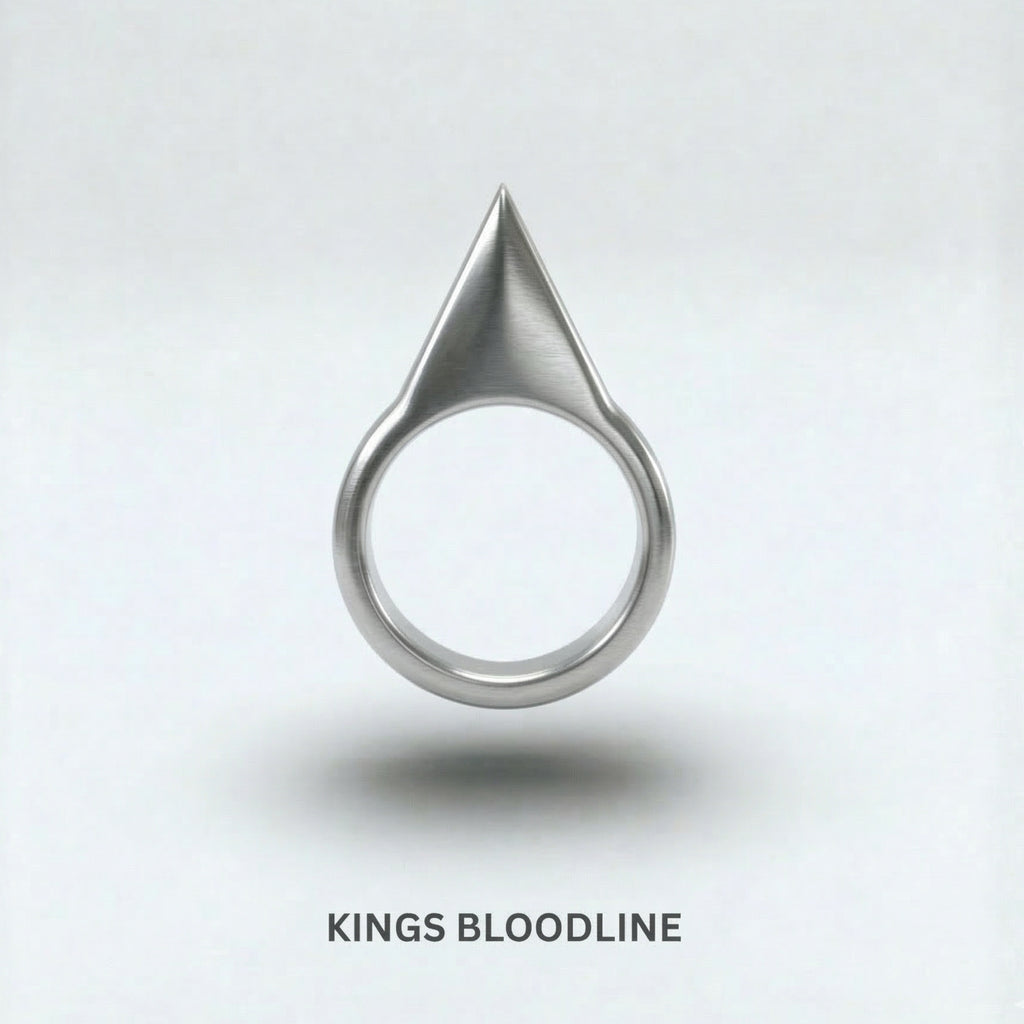 Batman Rings (Dual Edge & Single Edge Combo) +Free Stainless Steel Chain